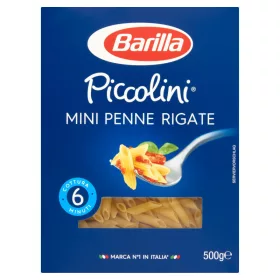 Barilla tészta 500 gr. Mini Penne Rigate
