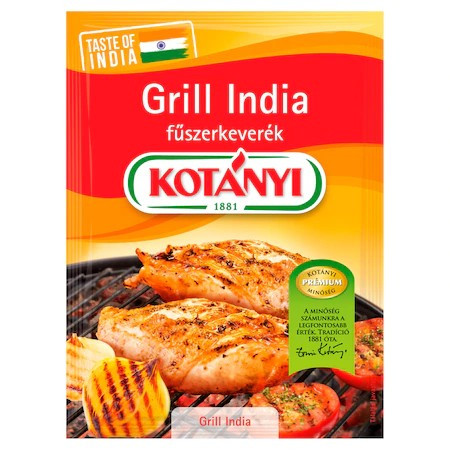 Kotányi Grill India fűszerkeverék 25 g