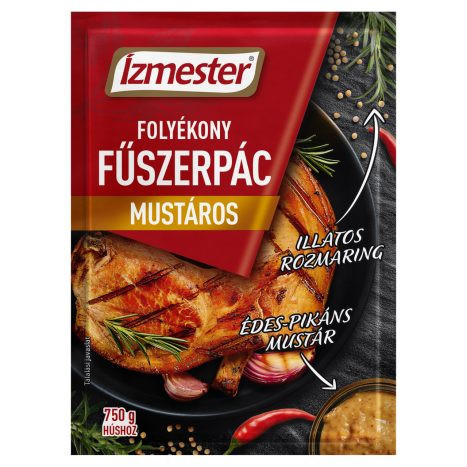 Ízmester mustáros folyékony fűszerpác 80 ml