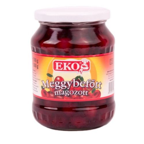 Eko meggybefőtt magozott 720ml