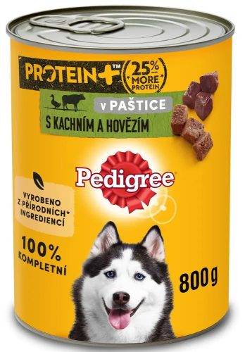 Pedigree kutya konzerv eledel kacsával és marhahússal felnőtt kutyák számára 800 g