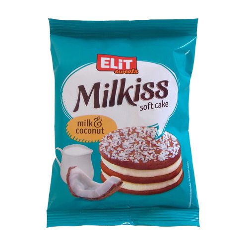 Milkiss Milk & Coconut kakaós-kókuszos piskóta kókusz ízű krémmel 42 g