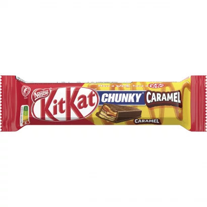 KitKat Chunky Caramel ropogós ostya karamellel tejcsokoládéban 43,5 g