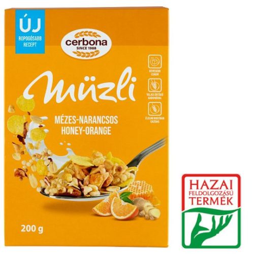 Cerbona mézes-narancsos müzli 200 g