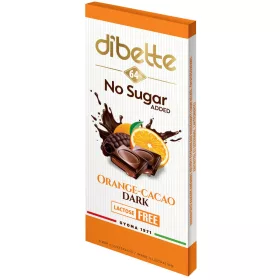 Dibette NAS Táblás Narancs izű 80 Gr.