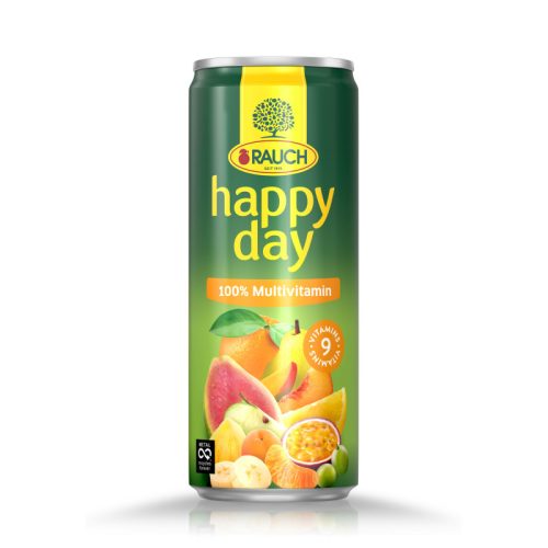 Rauch Happy day 0,33 l multivitamin 100%