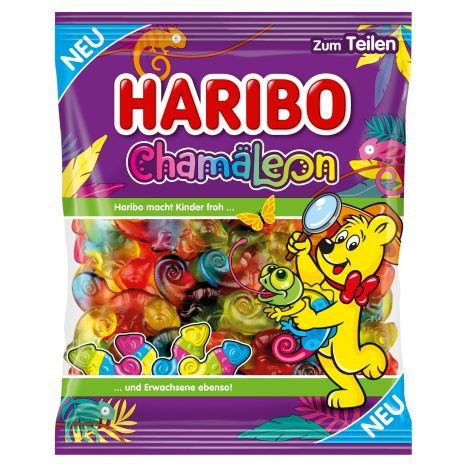 Haribo Chamäleon gyümölcsízű gumicukorka 175 g