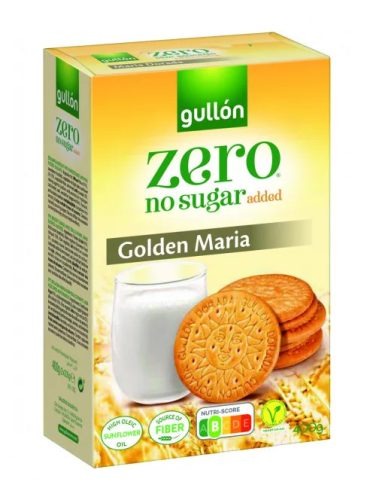 Gullón Golden Maria Zero keksz hozzáadott cukor nélkül 400 g