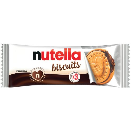 Nutella Biscuit kakaós mogyorókrémmel töltött keksz 41,4 g