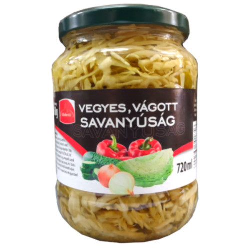 Globetti vegyes vágott savanyúság 680 g