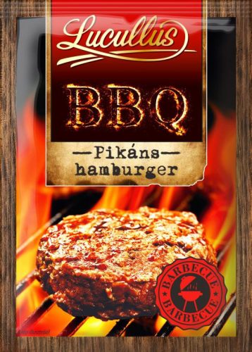 Lucullus BBQ pikáns hamburger fűszerkeverék 43 g