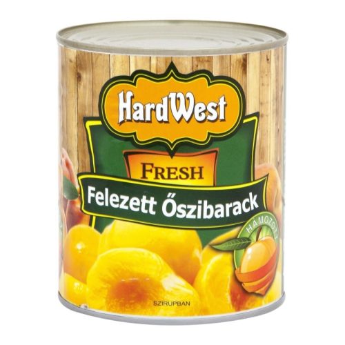 Hardwest őszibarack befőtt 820 g