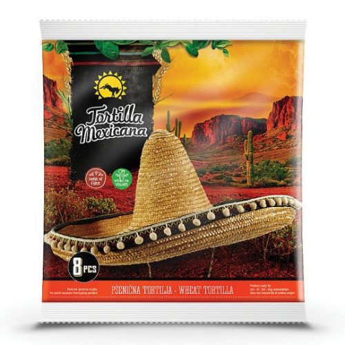 Tortilla Mexicana lágy tortilla 320 g