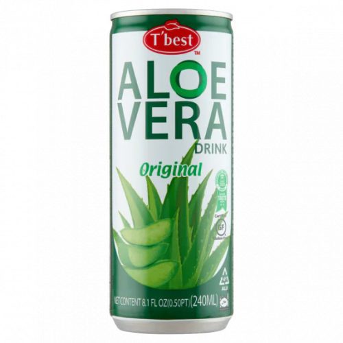 Aloe vera rostos gyümölcsital natúr ízű 240 ml. DRS