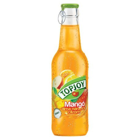 TopJoy Üveg 0,25L Mangó-Alma-Narancs DRS