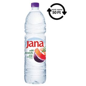 Jana Forrásvíz 1,5 l. Szőlő-Mirabell DRS