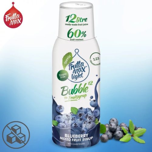 FM Bubble 12 LIGHT Áfonya 500ml DRS