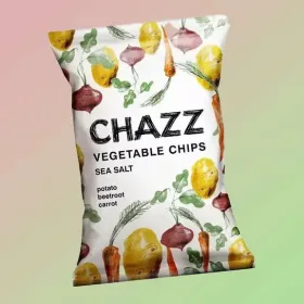 Chazz Zöldség Chips Tengeri sós 75 gr.