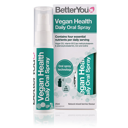 BetterYou Vegán szájspray 25ml 48 napi adag