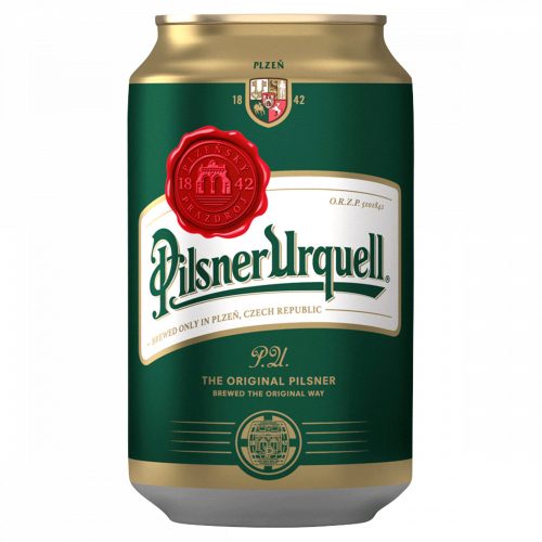 Pilsner Urquell minőségi világos sör 4,4% 0,33 l