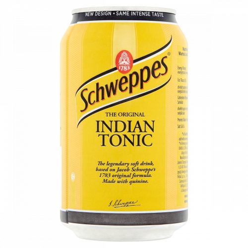 Schweppes Indian Tonic szénsavas üdítőital 330 ml