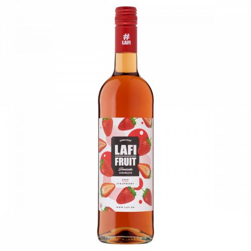 Lafi Fruit eper ízesített boralapú koktél 8% 0,75 l