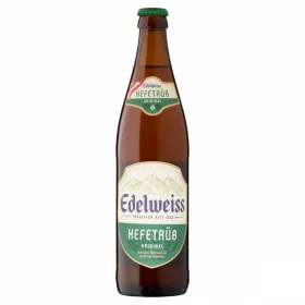   Edelweiss Hefetrüb Original szűretlen világos búzasör 5,1% 0,5 l 