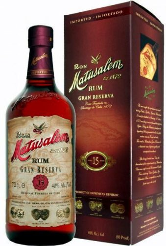 Matusalem Gran Reserva rum 15é 0,7l 40%