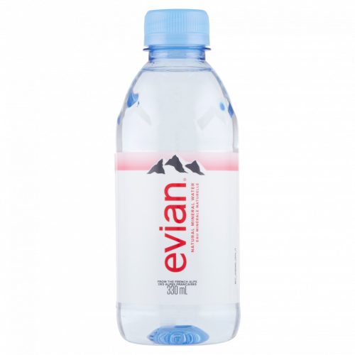 Evian természetes szénsavmentes ásványvíz 330 ml