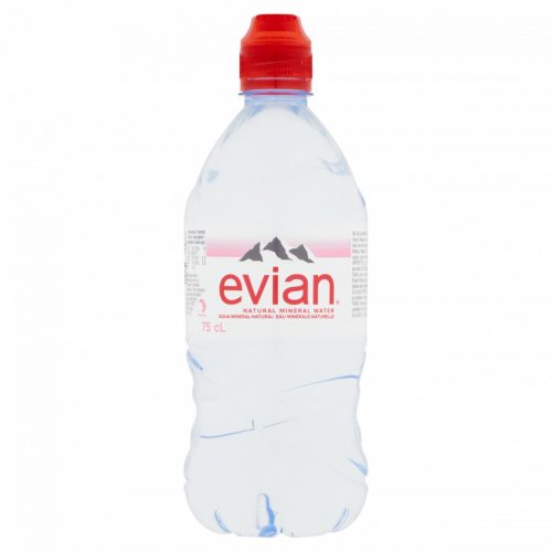 Evian természetes szénsavmentes ásványvíz 0,75 l PET