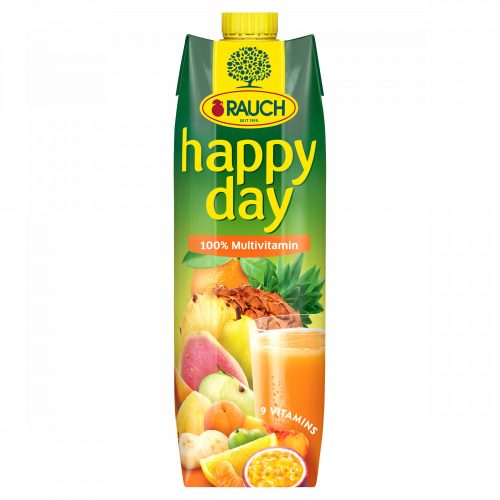 Rauch Happy Day 100% multivitamin vegyes gyümölcslé sűrítményből 1 l