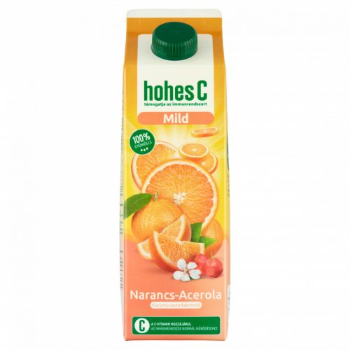 Hohes C Mild 100% narancs-acerola gyümölcslé 1 l