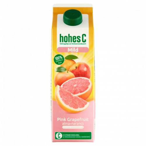 Hohes C Mild 100% pink grapefruit-alma-narancs-acerola vegyes gyümölcslé 1 l