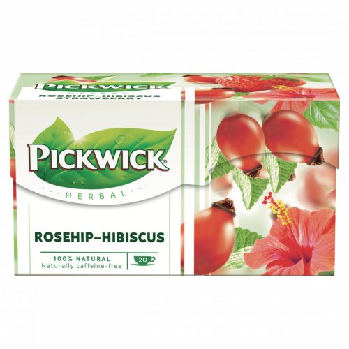 Pickwick Herbal Goodness csipkebogyó tea hibiszkusszal 20 filter 50 g