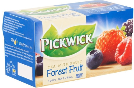 SL Pickwick fekete tea Erdei Gyümölcs 20*1,5g