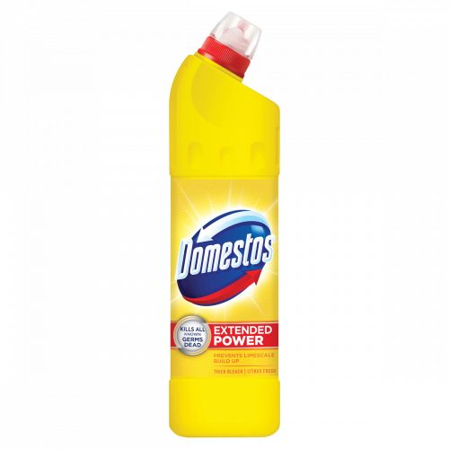 DOMESTOS Extended Power fertőtlenítő hatású folyékony tisztítószer Citrus Fresh 750 ml