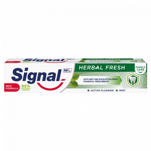 Signal Family Care Herbal Fresh fogkrém 75 ml