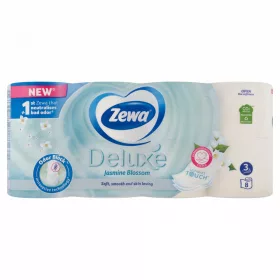 ZEWA Deluxe Toalettpapír 3r. Jasmin 8tek