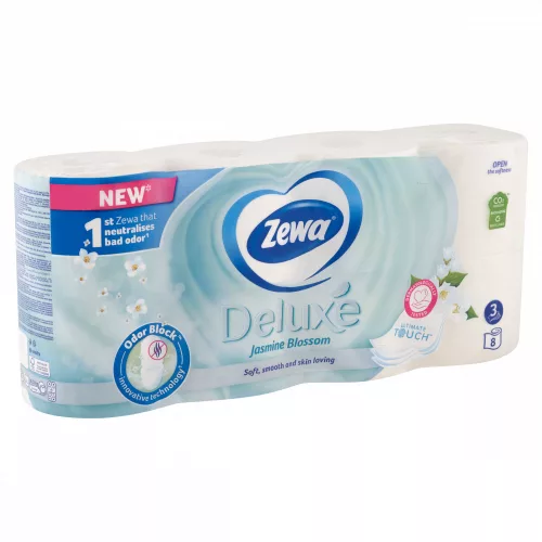 ZEWA Deluxe Toalettpapír 3r. Jasmin 8tek