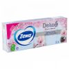 Zewa Deluxe Blossom Moments illatmentes papír zsebkendő 3 rétegű 10 x 10 db