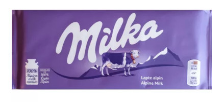 MILKA ALPESI TEJCSOKOLÁDÉ 100G /24/