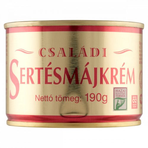 Családi sertésmájkrém 190 g