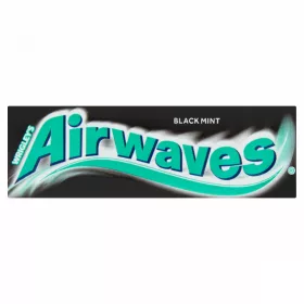 AIRWAVES BLACKMINT DRAZSÉ RÁGÓGUMI 14G  "R"
