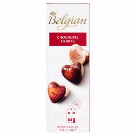 BELGIAN HEARTS HAZELNUT SZÍVDESSZERT 65G