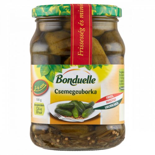 Bonduelle csemegeuborka 3-6 cm 550g