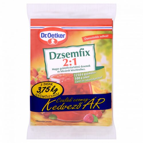 Dr. Oetker dzsemfix 2:1 3 x 25 g