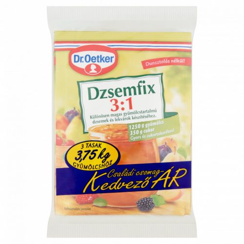 Dr. Oetker dzsemfix 3:1 3 x 25 g