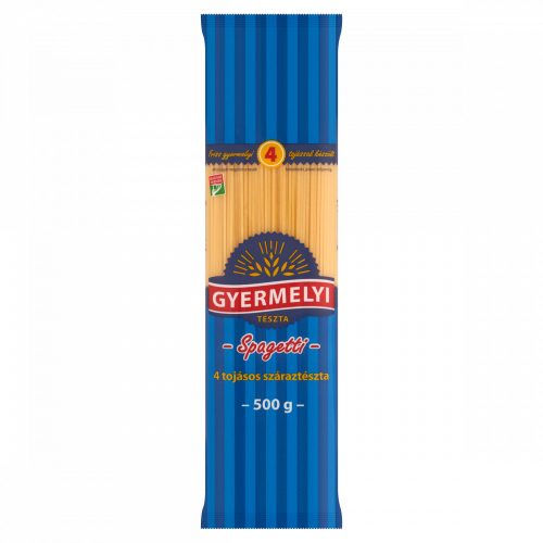 Gyermelyi spagetti 4 tojásos száraztészta 500 g