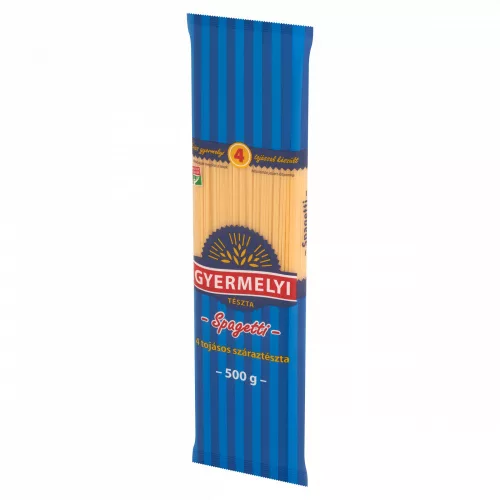 GYERMELYI TÉSZTA 4TOJ.SPAGETTI 500G