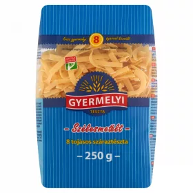 GYERMELYI TÉSZTA 8TOJ.SZÉLESMETÉLT 250G